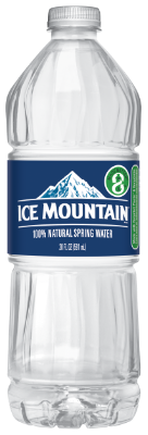 Ice Mountain Spring Water 20 oz bottle