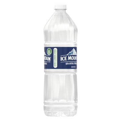 Ice mountain Spring water product detail 1L single left view