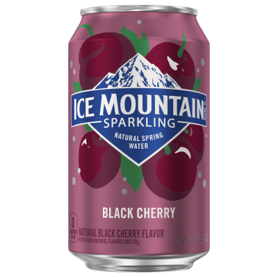 Ice mountain Sparkling Black Cherry product detail 12oz can single