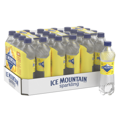 Ice mountain Sparkling Lively Lemon product detail 500mL 24 pack