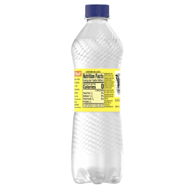 Ice Mountain Sparkling Water 500 mL bottle Lemon Flavored right view