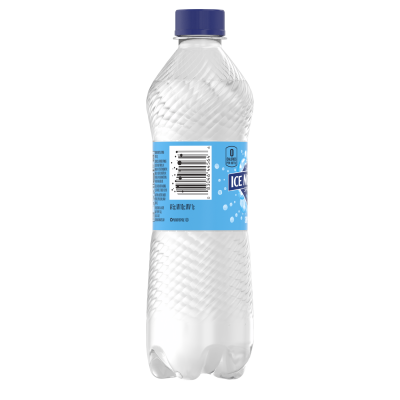 Ice Mountain Sparkling Water 500 mL bottle Simply Bubbles Flavored left view