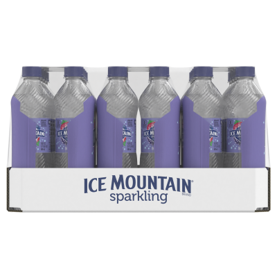 Ice mountain Sparkling Triple Berry product detail 500mL 24 pack front image