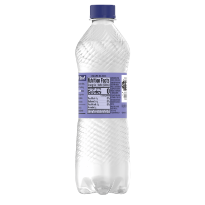 Ice Mountain Sparkling Water 500 mL bottle Triple Berry Flavored back image