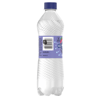 Ice Mountain Sparkling Water 500 mL bottle Triple Berry Flavored left image