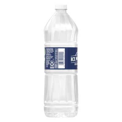 Ice mountain Spring water product detail 1L single back view