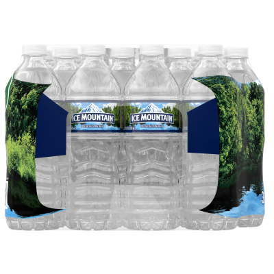 Ice mountain Spring water product detail 500mL 32 pack right view