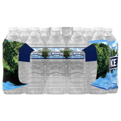 Ice mountain Spring water product detail 500mL 35 pack right view