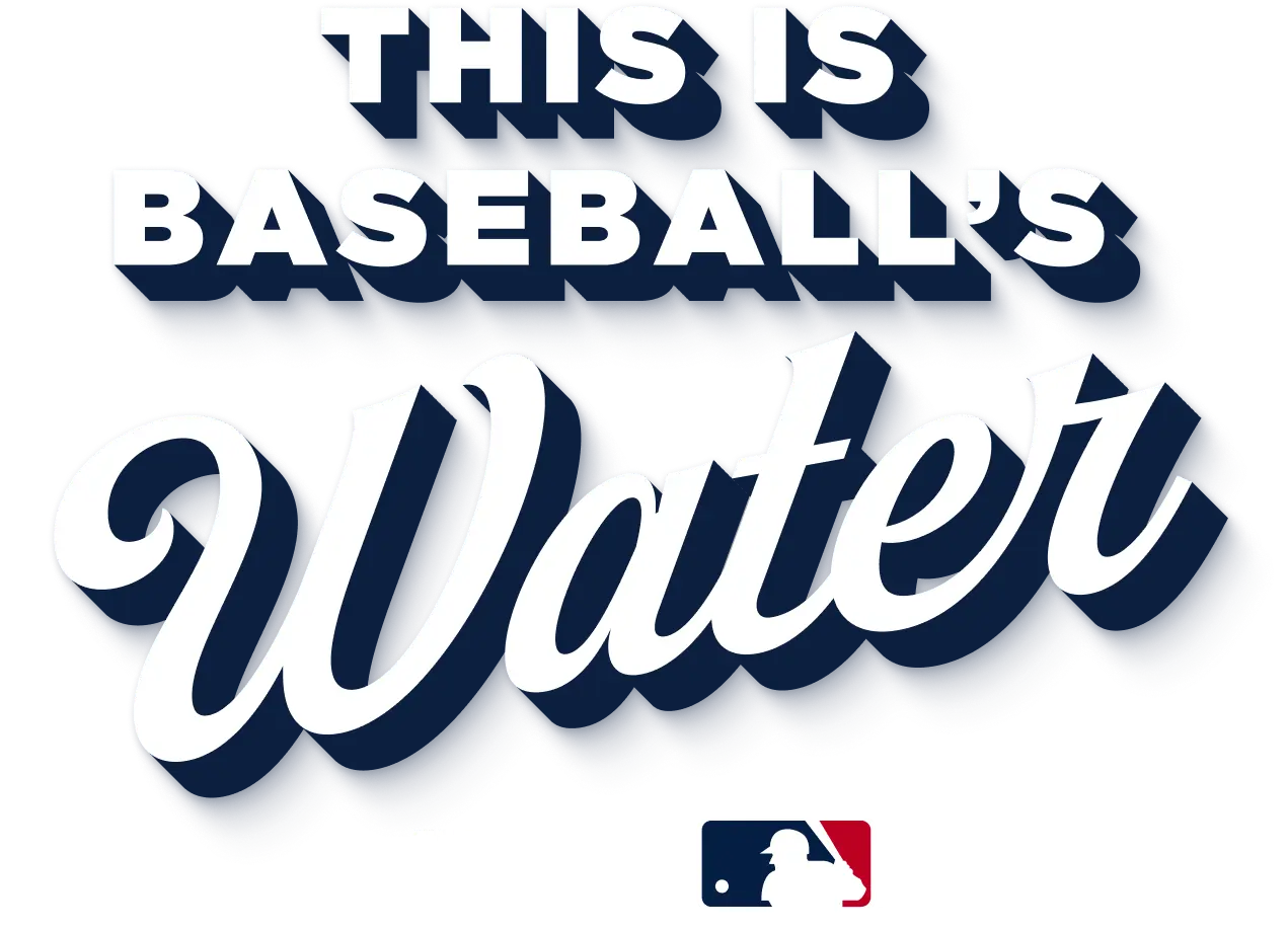 mlb baseball water