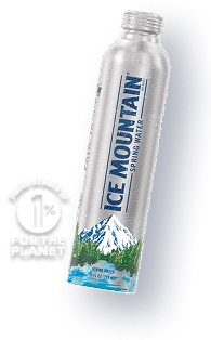 New Aluminum Ice Mountain bottles